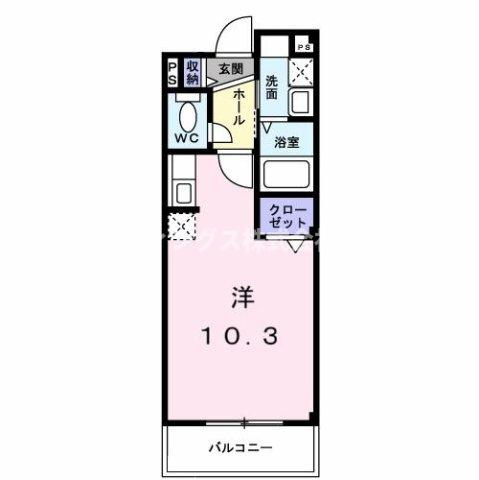 ファインズ　コートの間取り