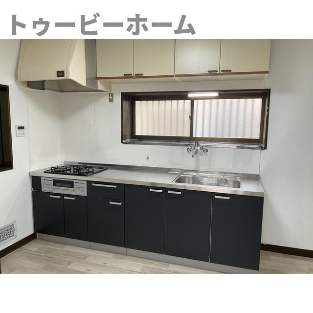 所沢市山口戸建のキッチン|お料理しやすいキッチンです