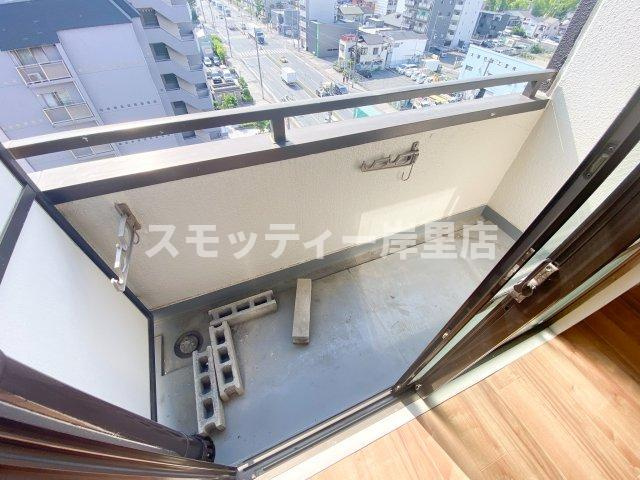 コスモレジデンス住之江のバルコニー