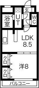 ハースヒルズの間取り