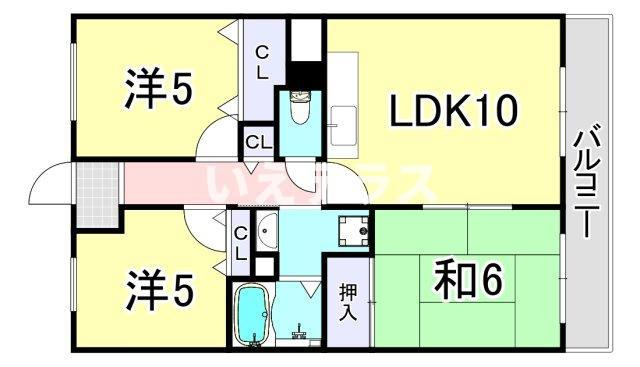 ストークコートの間取り