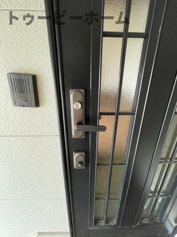 ワイケイパレスの玄関|退去前につき、前回募集時のお写真です。