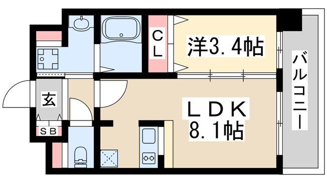 【間取り】 | プレサンス新大阪ジェイズ