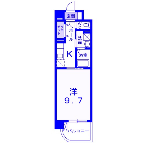 エムウッド　グラーツィアの間取り