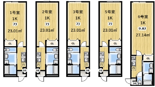 Ambition的場の間取り