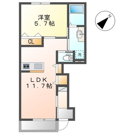 クレディールの間取り