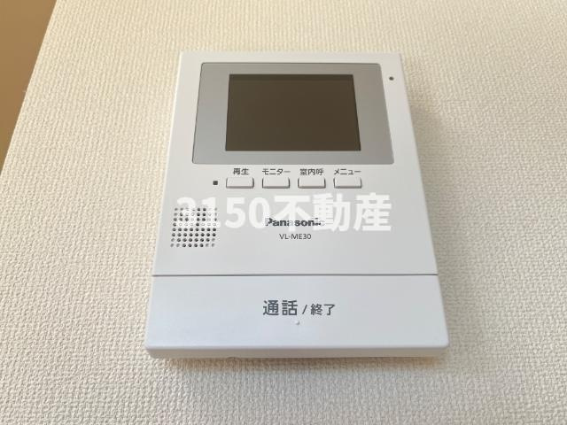 ハピネス辻　Ｂのセキュリティ|カメラ付インターホン
