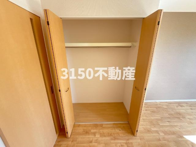 ハピネス辻　Ｂの収納|クローゼット