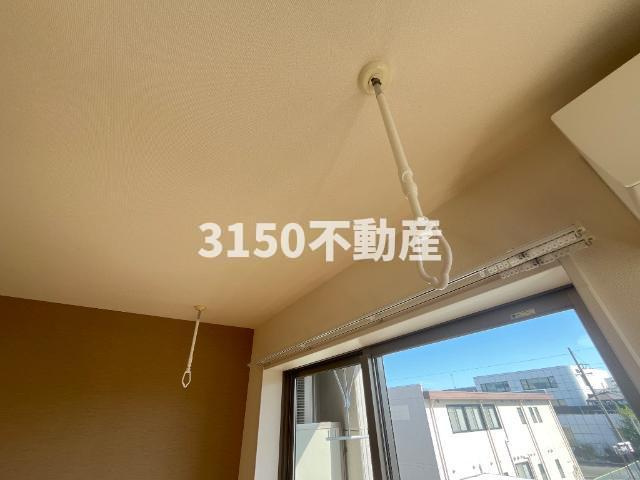 ハピネス辻　Ｂの設備|室内物干