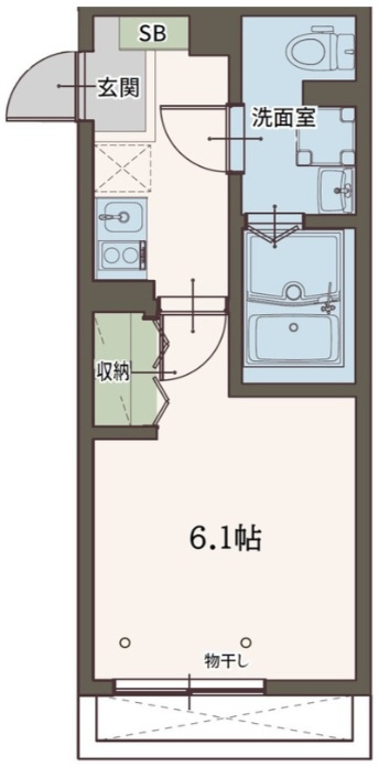 エイグランひばりが丘2の間取り