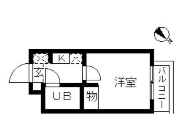 ＴＯＰ・大和第４の間取り