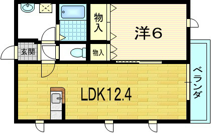 アザレの間取り