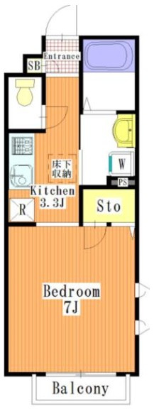 リーヴス館清瀬の間取り