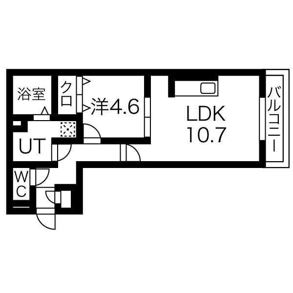 ベルフォーレ片山の間取り