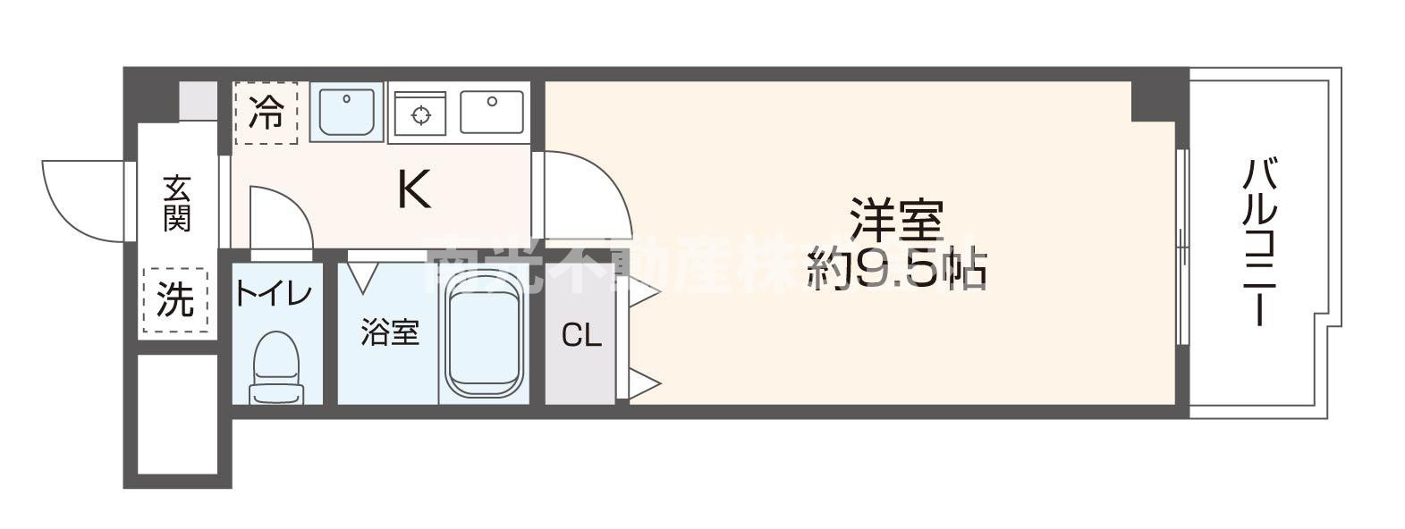 プリムヴェール ( 近畿大学 一人暮らし )の間取り