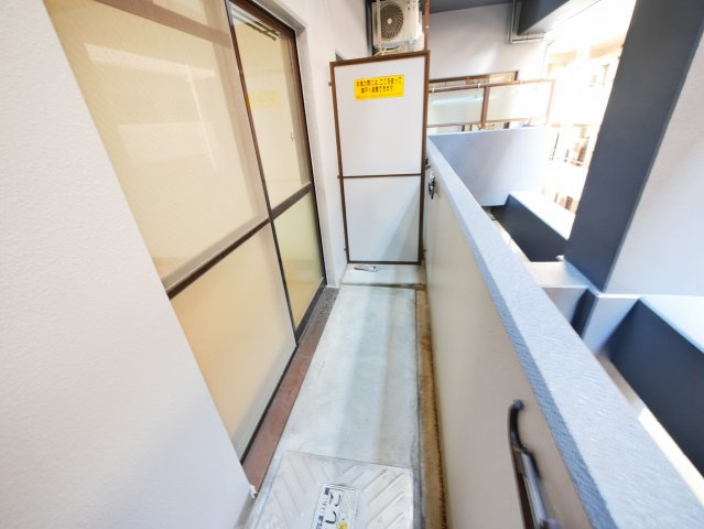 フクダ不動産新大宮マンションのバルコニー|落ち着いた時間を過ごせるバルコニーです