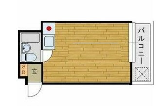 ヒューチャーハイム昭島の間取り