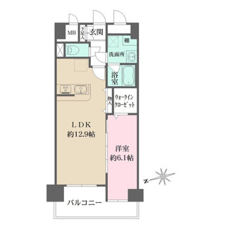 【間取り】 | パークフラッツ日本橋馬喰町