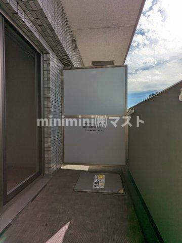 エスリード福島WESTのバルコニー