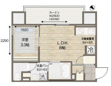 ラ・ブークルの間取り