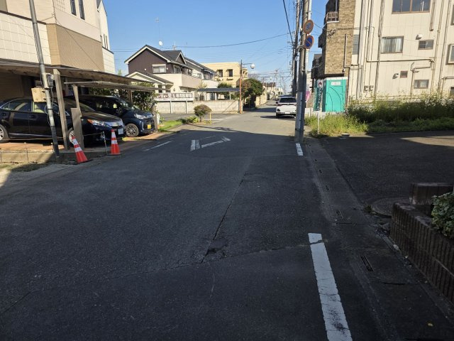 リーブルガーデン．Ｓ　深谷本住町第２　の前面道路含む現地写真|現地前面道路（2026年10月03日）撮影