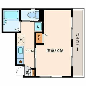 ハイツ大室の間取り