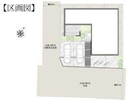 船橋市高野台２丁目の区画図