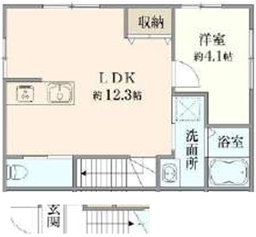 フォレストコート清瀬の間取り