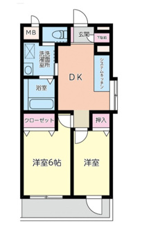 【間取り】 | Ｙ・Ｓセブンハイム | 間取りです。