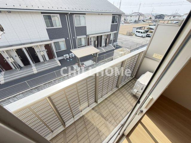 Ｎｅｗ Ｗｉｎｄのバルコニー|当社、チルホームのHPもご覧ください(^^)/物件情報多数♪