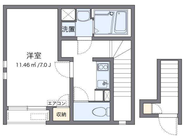 クレイノエスペランサ　Ｎの間取り|代表的な間取のため実際の間取とは異なる場合があります