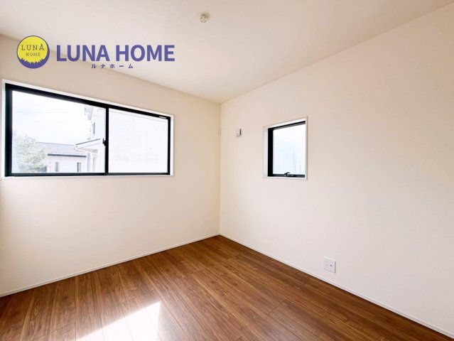 小美玉市羽刈第5　新築戸建　1号棟　平屋の洋室|マイホーム探しはベテラン揃いのLUNA HOME《ルナホーム》にお任せください♪