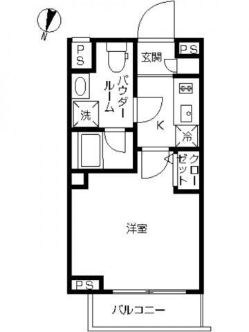 【間取り】 | スカイコート蒲田イースト | 間取図