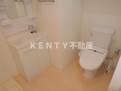 【トイレ】 | スカイコート蒲田イースト | コンパクトで使いやすいトイレです