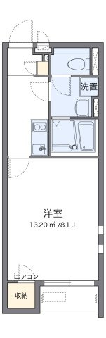 クレイノセレッソパルシーⅡの間取り|代表的な間取のため実際の間取とは異なる場合があります