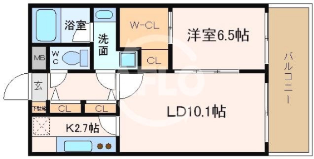 CITY SPIRE幸町の間取り|CITY SPIRE幸町　間取り