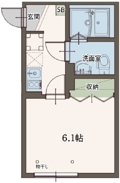 エイグランひばりが丘3の間取り