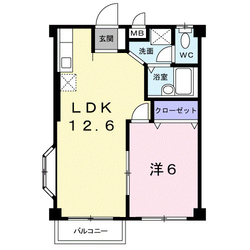 グリーンヒルの間取り