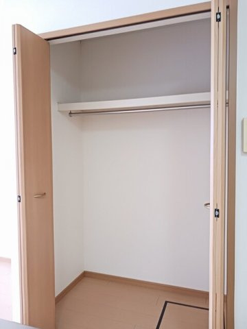 メゾンオーシャンＢの収納|大きなものも収納できそうです