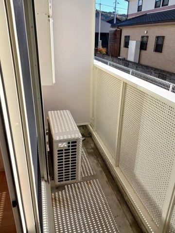 シャロル　ワンのバルコニー|広々としたバルコニーです