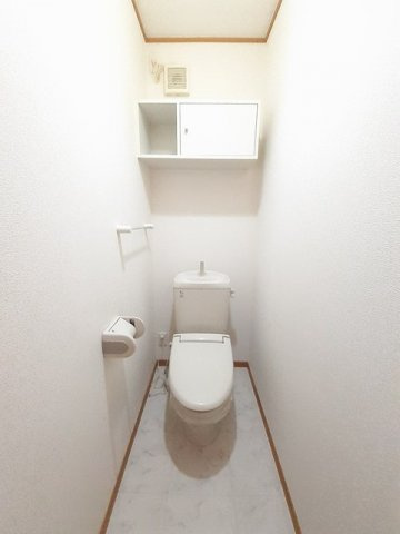 アルコバレ－ノ・ＰＳ　Ｂのトイレ|トイレもきれいです