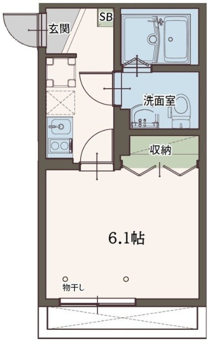 エイグランひばりが丘3の間取り