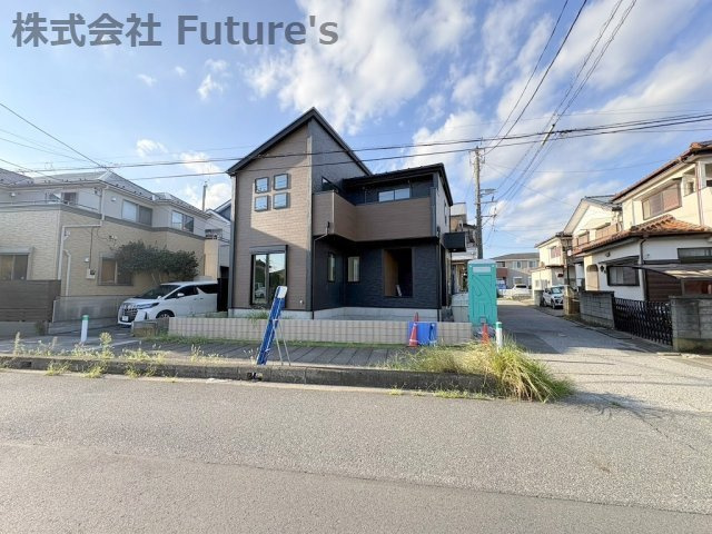 八潮市上馬場　新築戸建の前面道路含む現地写真|前面道路含む現地写真です。