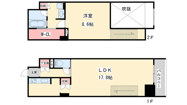 【間取り】 | KDXレジデンス本町橋