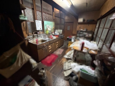 【キッチン】 | 甘楽郡下仁田町大字下仁田　店舗付き戸建て　5DK