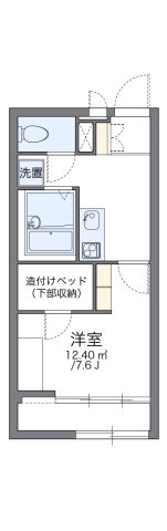 レオパレス岸和田５の間取り