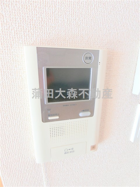 ルーブル蒲田南弐番館の設備|TVモニター付オートロック　インタ―ホン