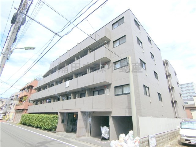 ルーブル蒲田南弐番館の外観|2010年11月築　RC鉄筋コンクリート造地上5階建て1K～2DK総戸数55戸の分譲賃貸マンション　　京浜急行本線京急蒲田駅と京急空港線糀谷駅徒歩圏内の東京都大田区南蒲田2丁目　