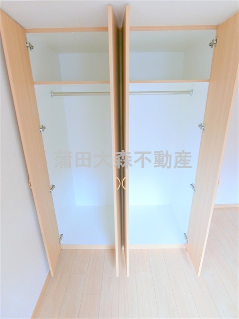 ルーブル蒲田南弐番館の収納|収納　クローゼット