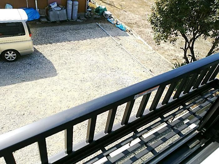 BRIX葛城のバルコニー